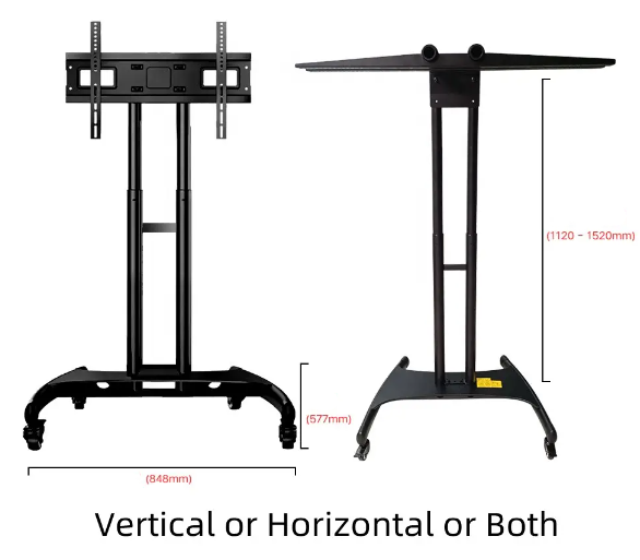 Steel stand for ALPRO 1500/RH1000/RH1500/RH2400/RH3600 (verticale+orizzontale)